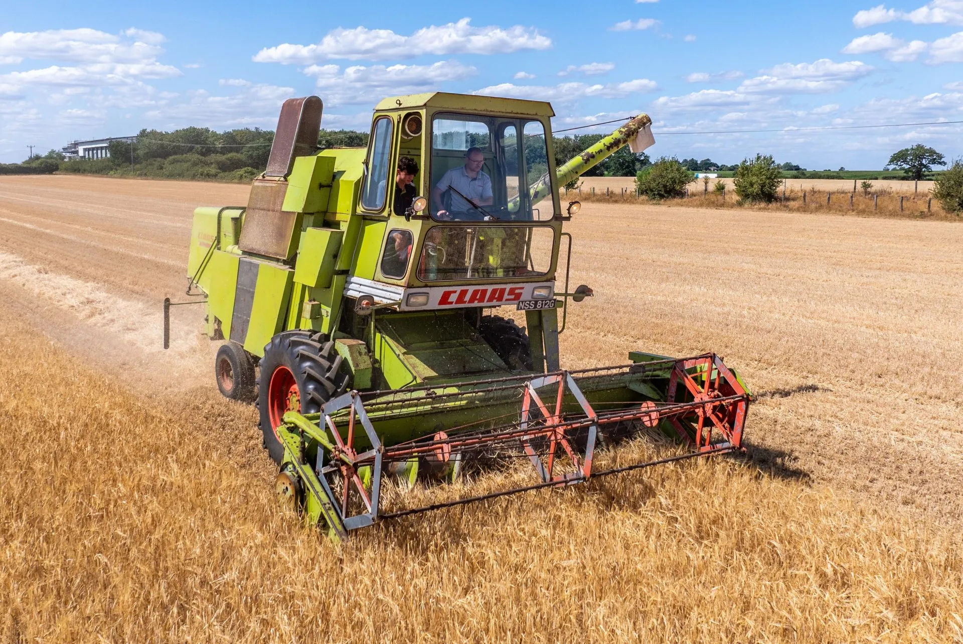 200,000th Claas combine restored and back in action