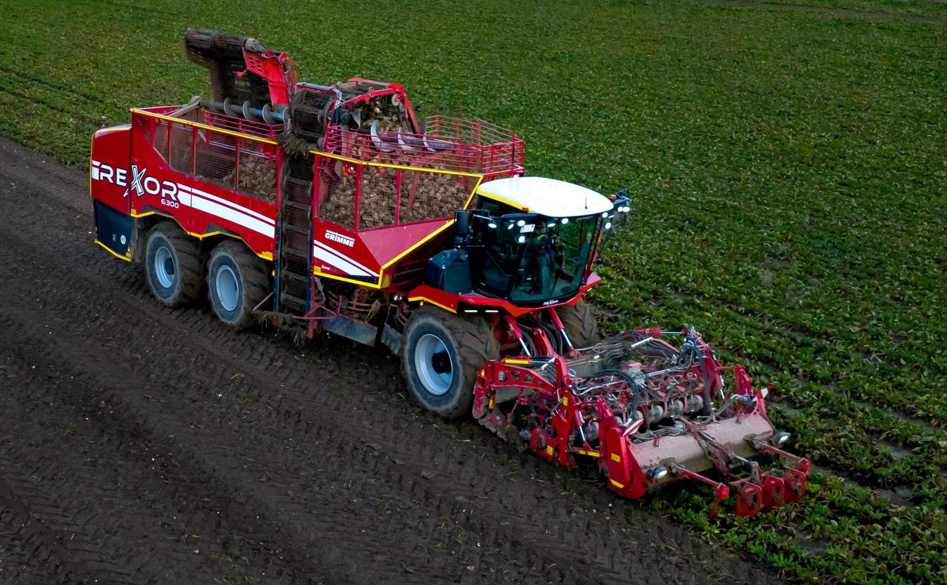 Cruise control for Grimme Rexor