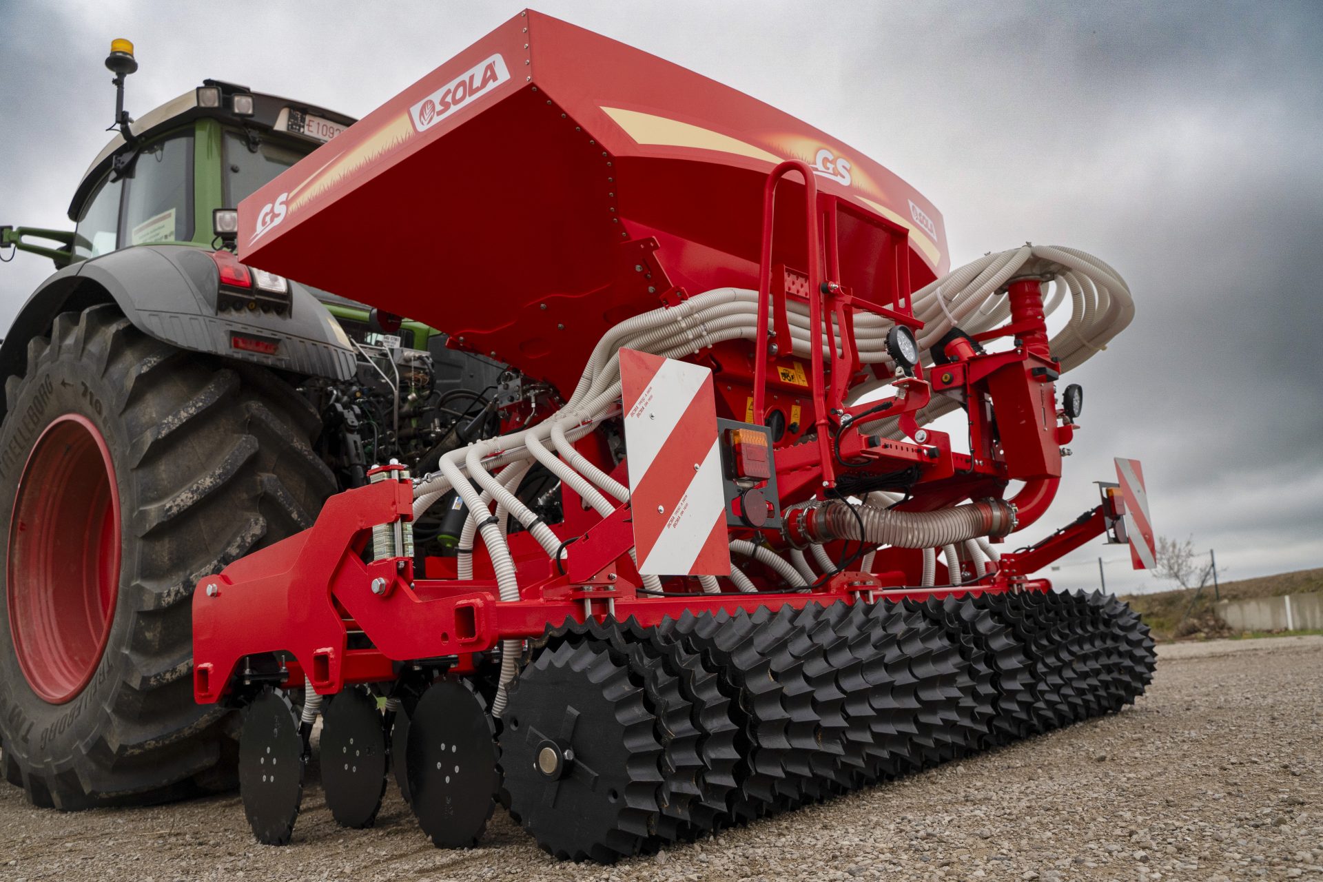KRM Sola direct drill for grassland