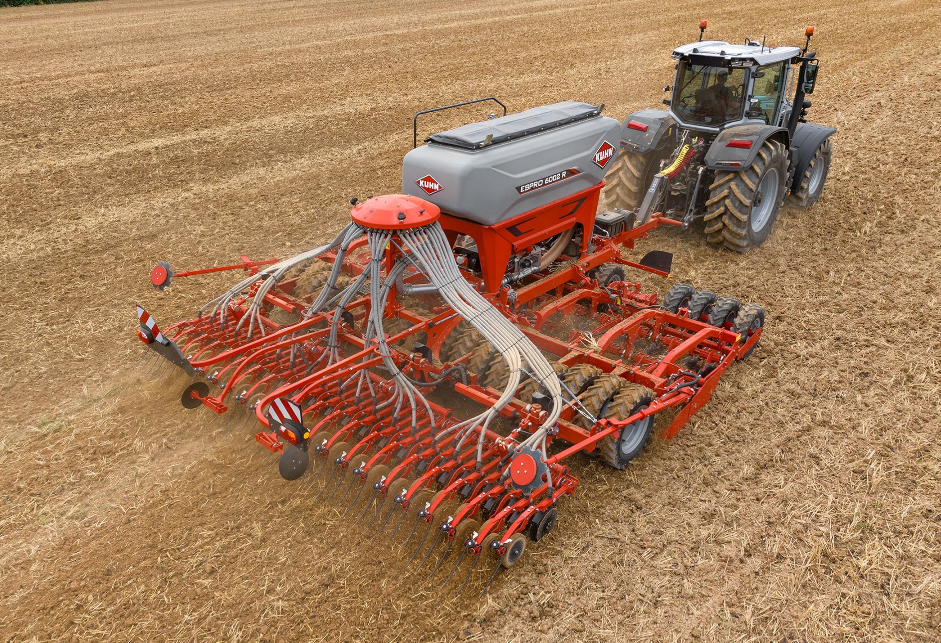 Lighter 6.0m Kuhn Espro trailed drill