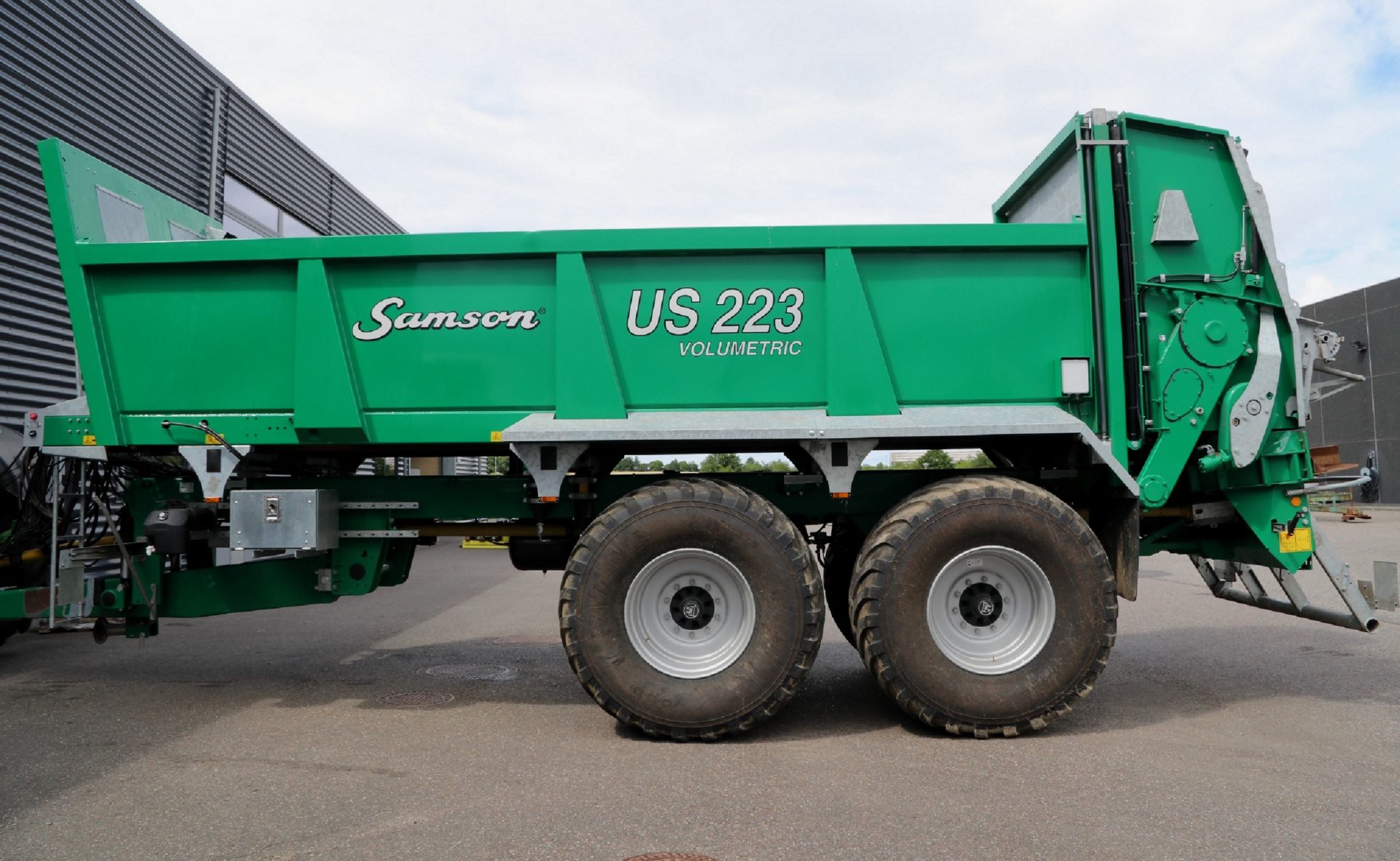 More advanced sensor for Samson spreaders