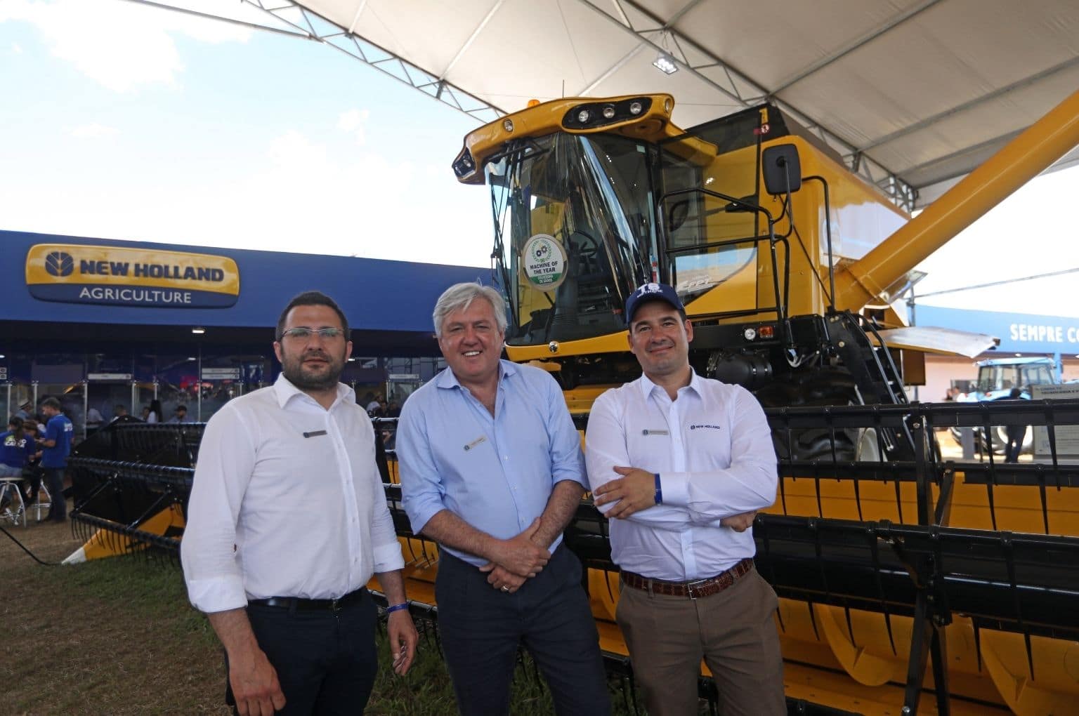 New Holland celebrates successful Agrishow