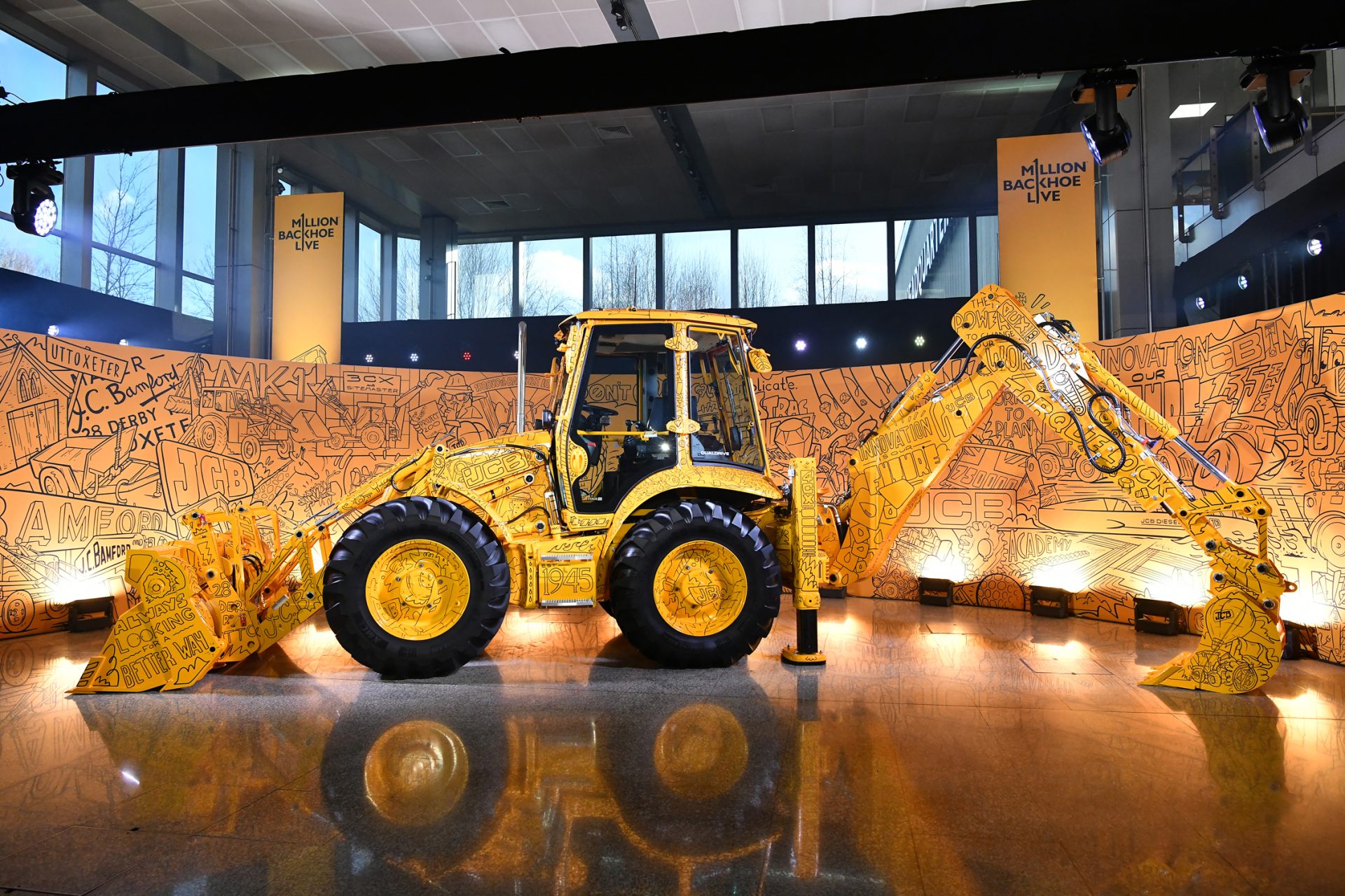 One million JCB backhoe loaders