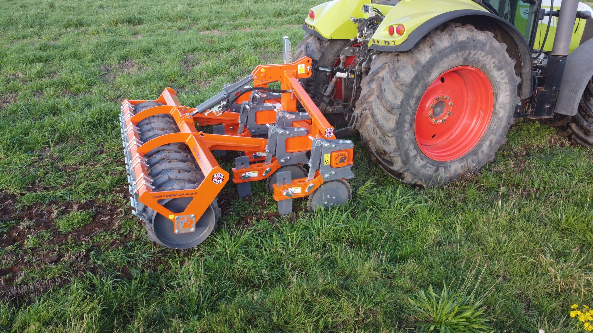 Ryetec low disturbance Restorer subsoiler