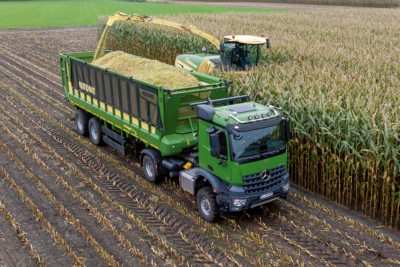 Truck version of the Krone GX