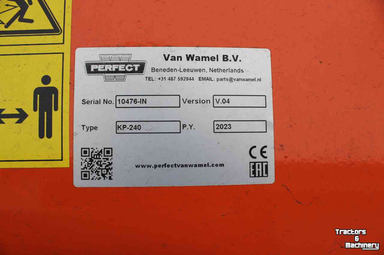 Flail mower Perfect KP240 klepelmaaier achteruitvoering nieuw! KP-240 met hamerklepels