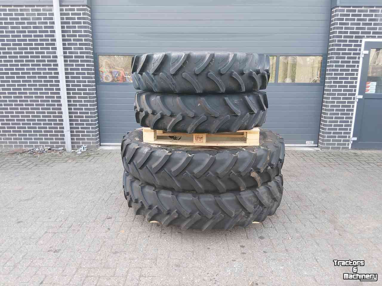 Wheels, Tyres, Rims & Dual spacers Case-IH 380/90 R50  380/85 R34  New Holland Steyr  CVX CVT TVT  Cultuurwielen
