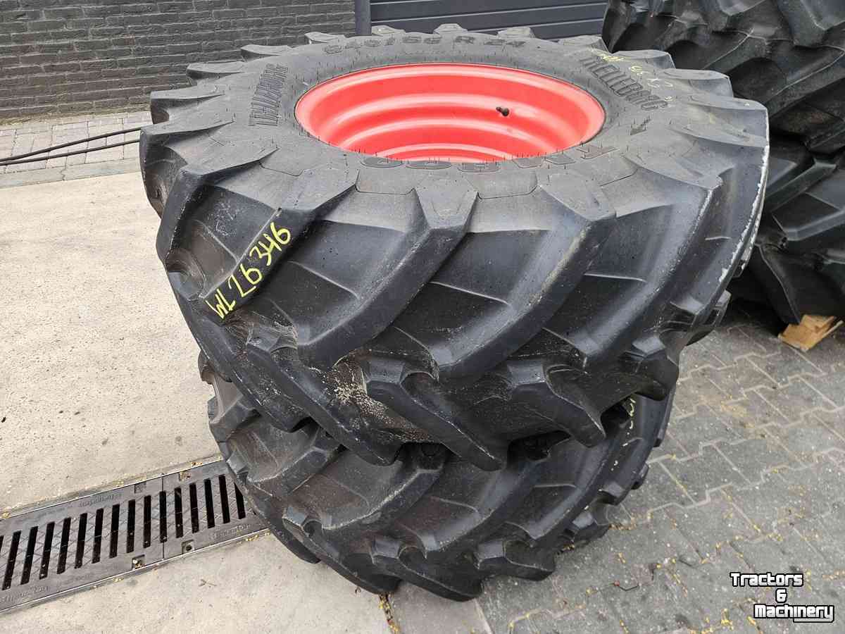 Wheels, Tyres, Rims & Dual spacers Trelleborg 600/65R38 en 540/65R24