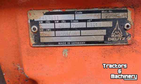 Small-track Tractor Holder A 60 Smalspoor Tractor