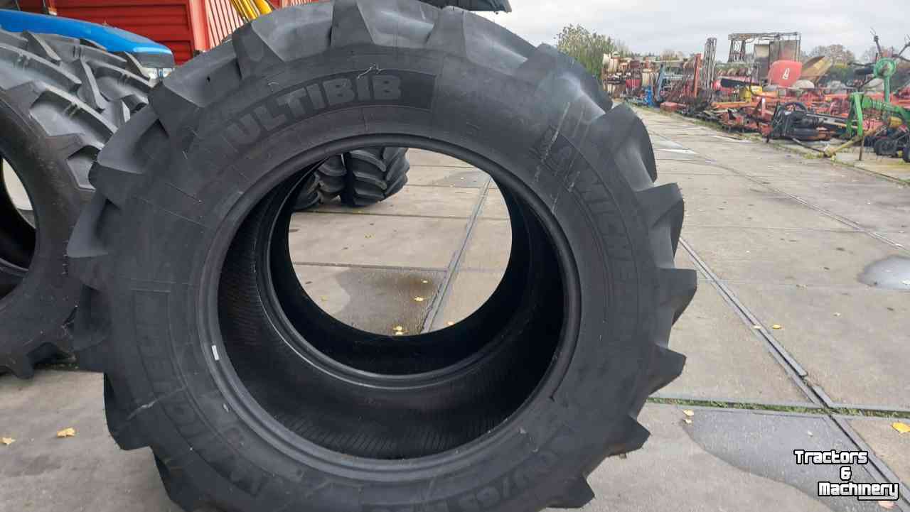 Wheels, Tyres, Rims & Dual spacers Michelin 600/65R38 Multibib