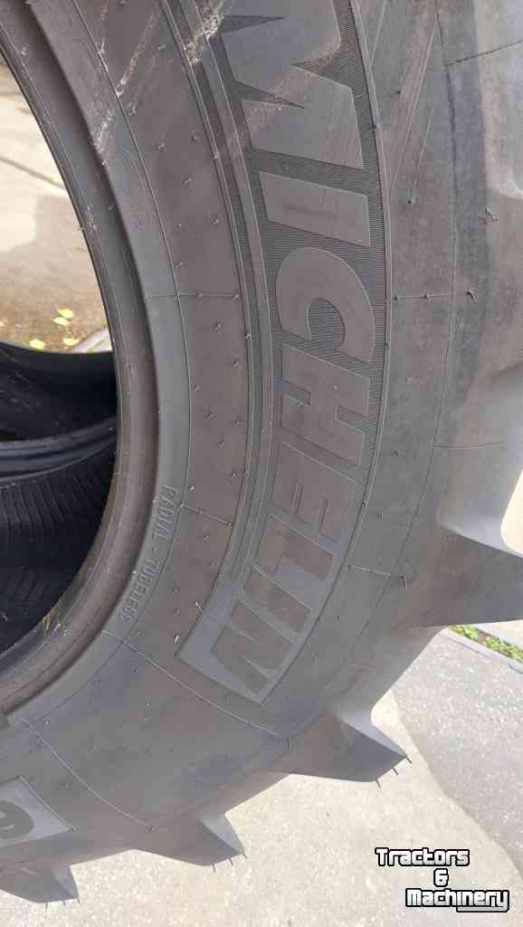 Wheels, Tyres, Rims & Dual spacers Michelin 600/65R38 Multibib