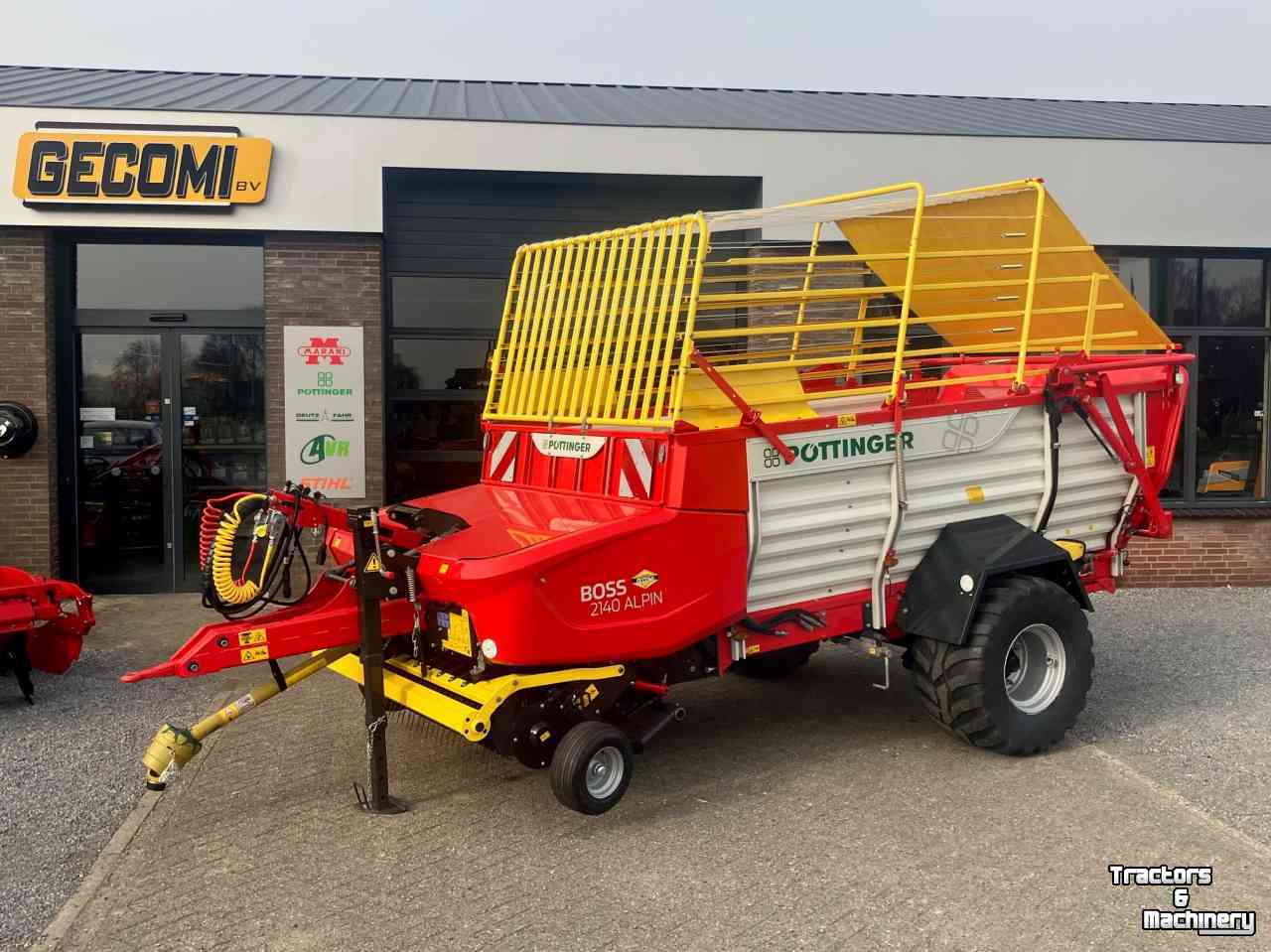 Self-loading wagon Pottinger Boss 2140 Alpin uit voorraad leverbaar