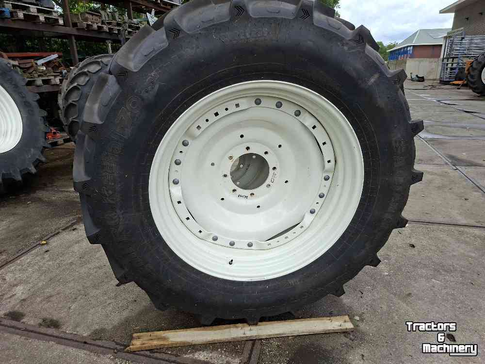 Wheels, Tyres, Rims & Dual spacers Alliance 480/70R38