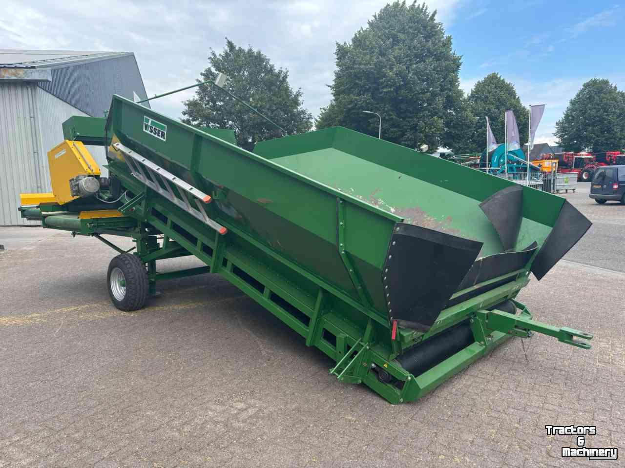 Receiving hopper Visser AL