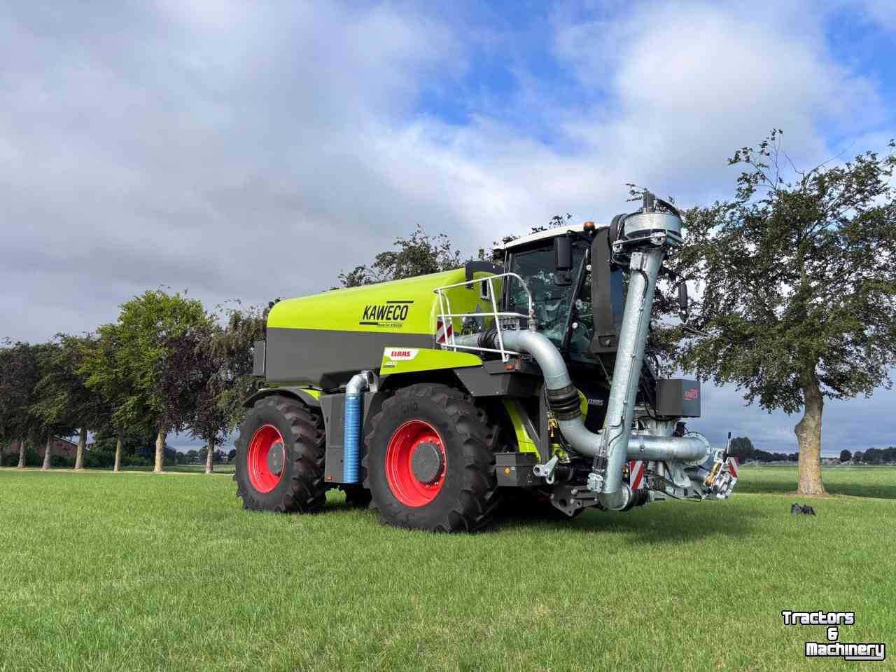 Slurry tank Kaweco XERION SADDLE TRAC Opbouw