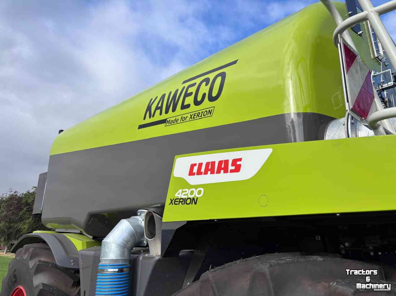 Slurry tank Kaweco XERION SADDLE TRAC Opbouw