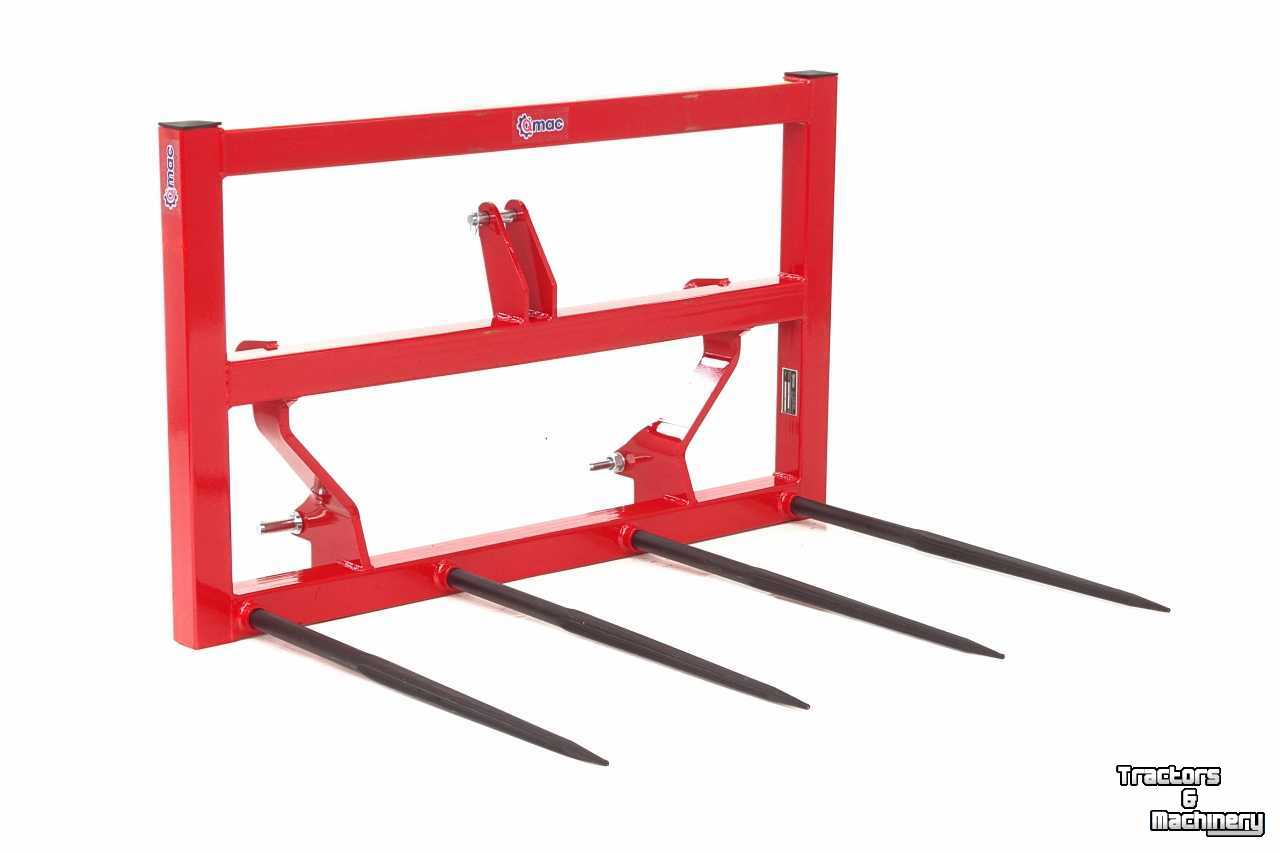 Bale spike / Bale spear Qmac Balenvork Balendrager Balentransportgaffel 4-tands