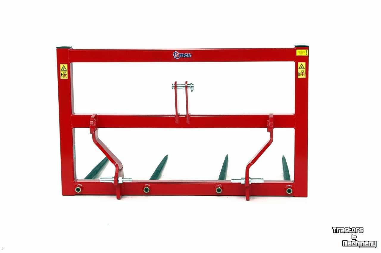 Bale spike / Bale spear Qmac Balenvork Balendrager Balentransportgaffel 4-tands