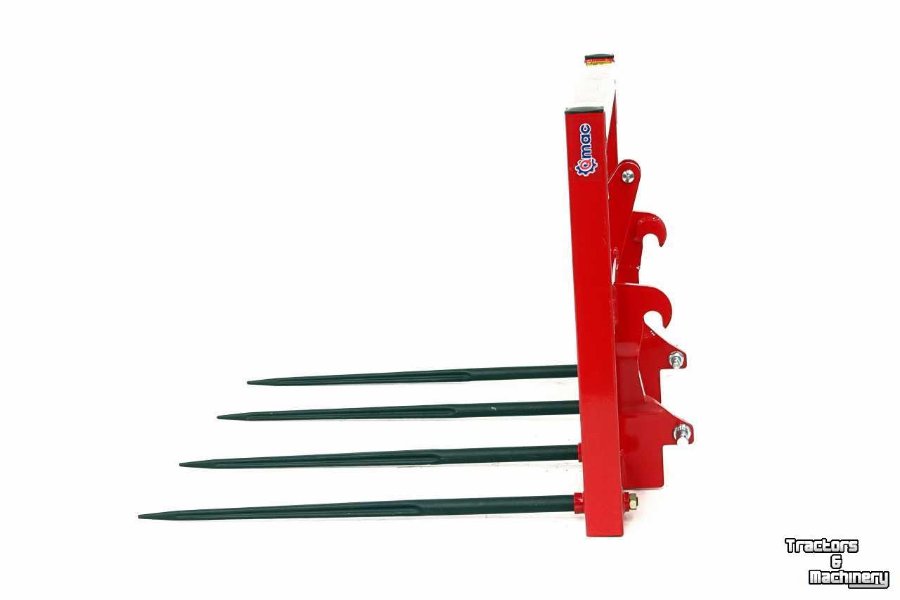 Bale spike / Bale spear Qmac Balenvork Balendrager Balentransportgaffel 4-tands