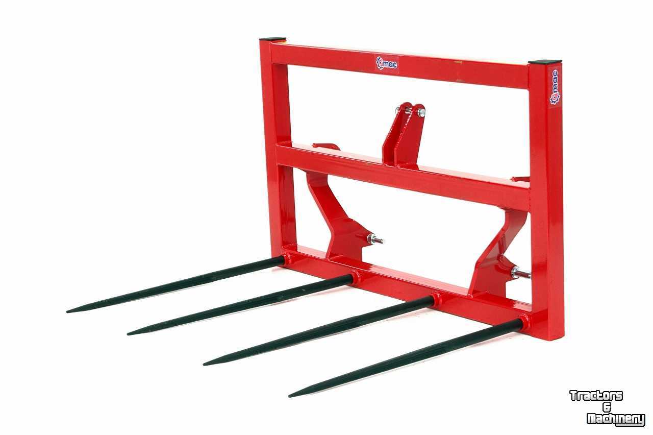 Bale spike / Bale spear Qmac Balenvork Balendrager Balentransportgaffel 4-tands