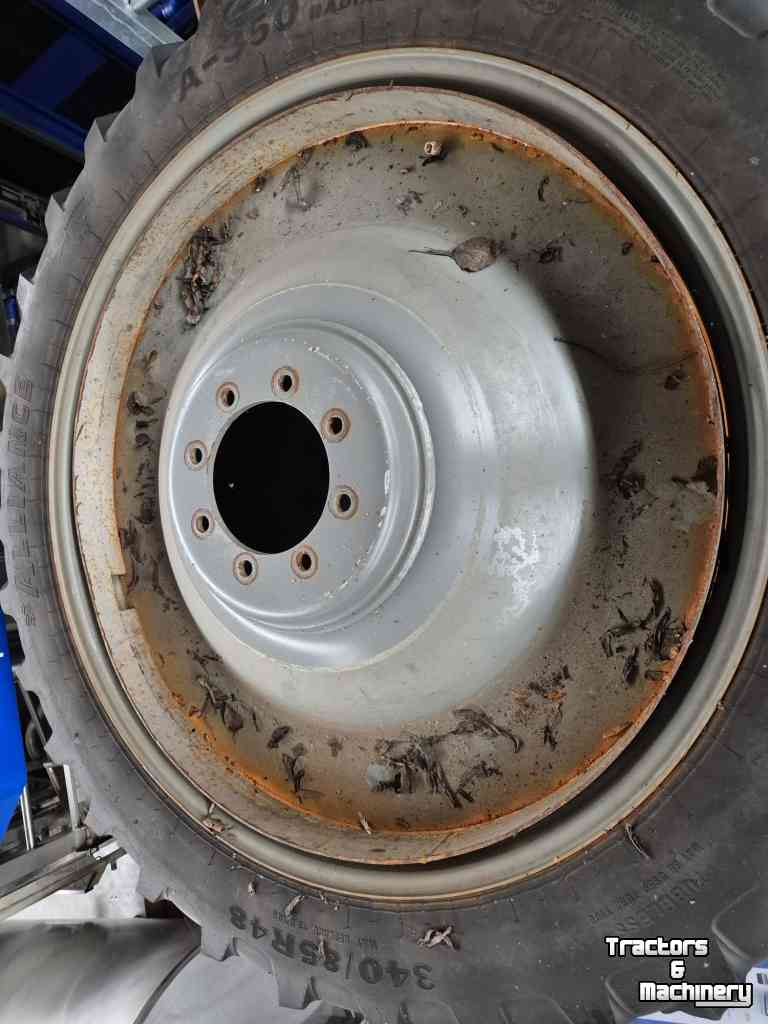 Wheels, Tyres, Rims & Dual spacers Alliance 340/85R48 & 320/85R36