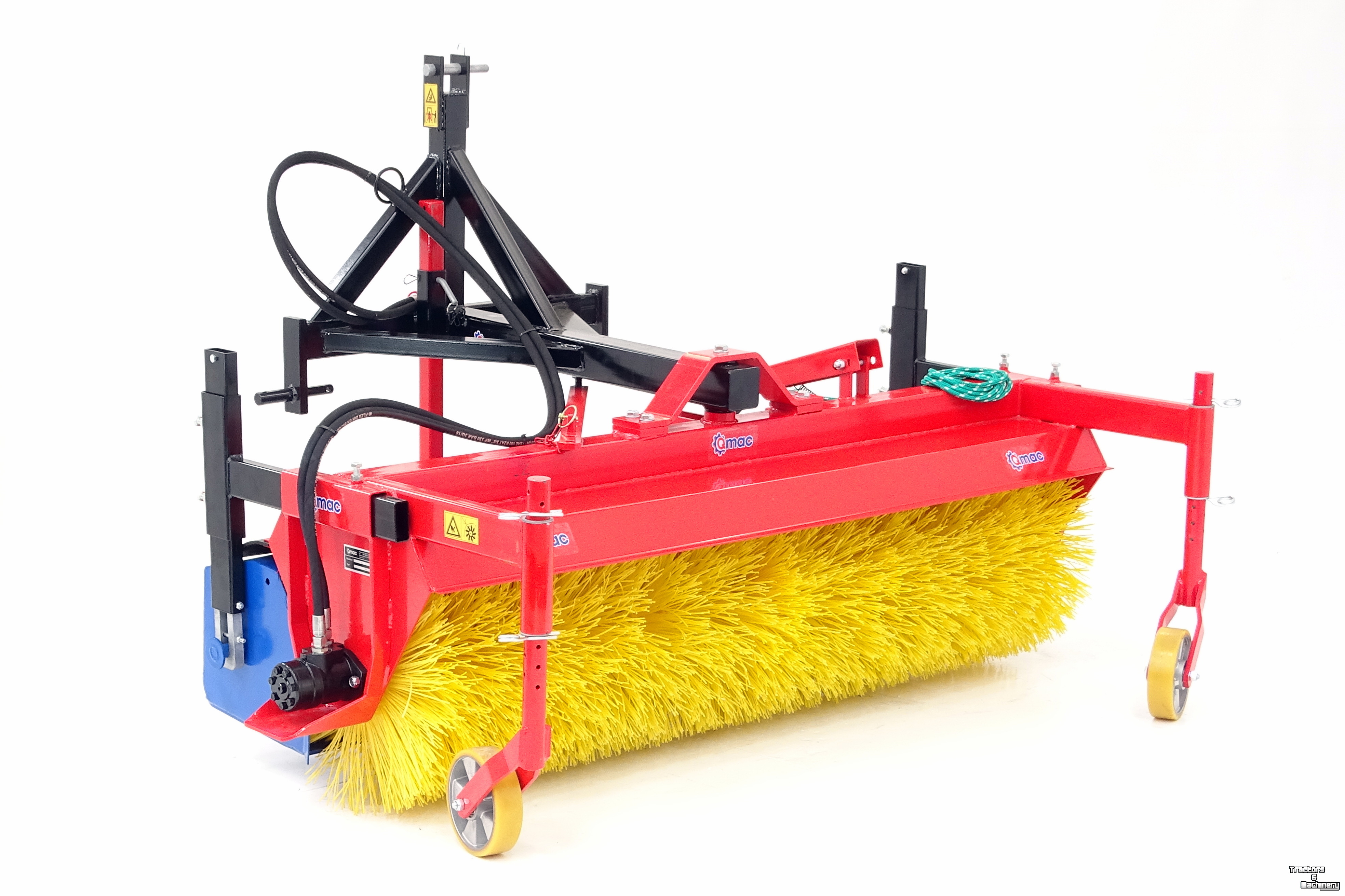 Sweeper Qmac Veegmachine 175 Tractor met schuinstelling