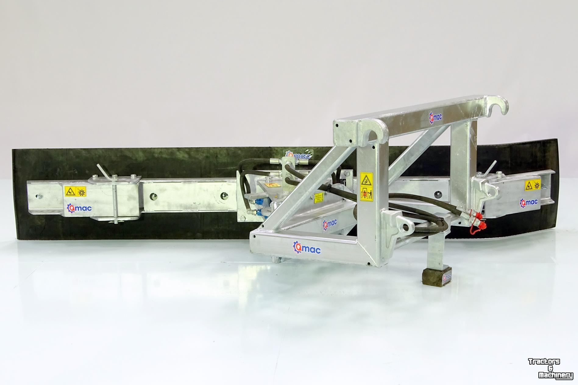 Rubber yard scraper Qmac Rubberschuif Mestschuif Voerschuif Modderschuif Sneeuwschuif