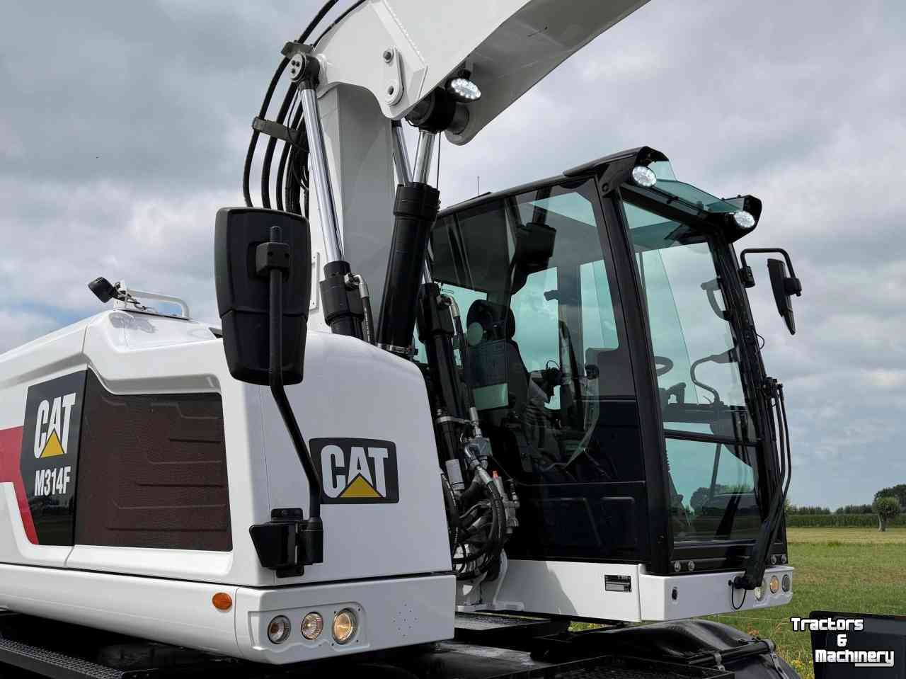 Excavator mobile Caterpillar Cat M314F - Engcon  Mobiele graafmachine Midejo