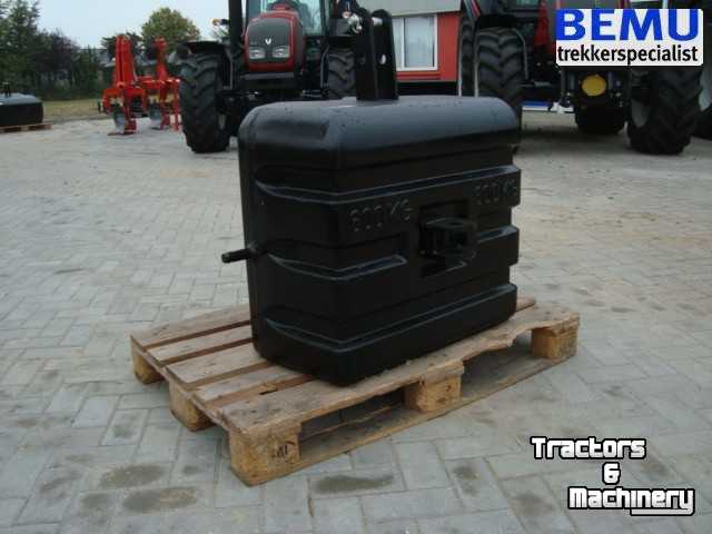 Frontweights  600 KG gewichtenblok, frontgewicht