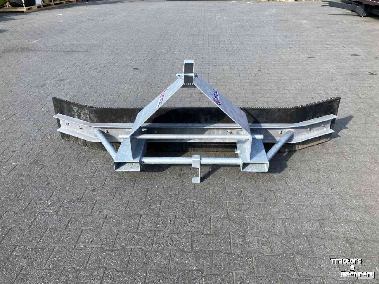 Snow Removal Equipment Qmac rubberschuif 270cm breed