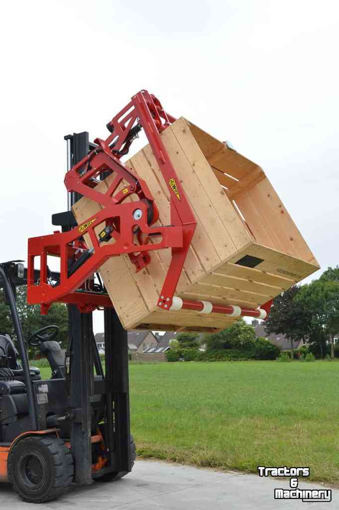 Bulk box tipper Wifo Efficient de pootmachine vullen? Wat dacht u van deze Wifo Heavy duty 180° Vooroverkantelaar?