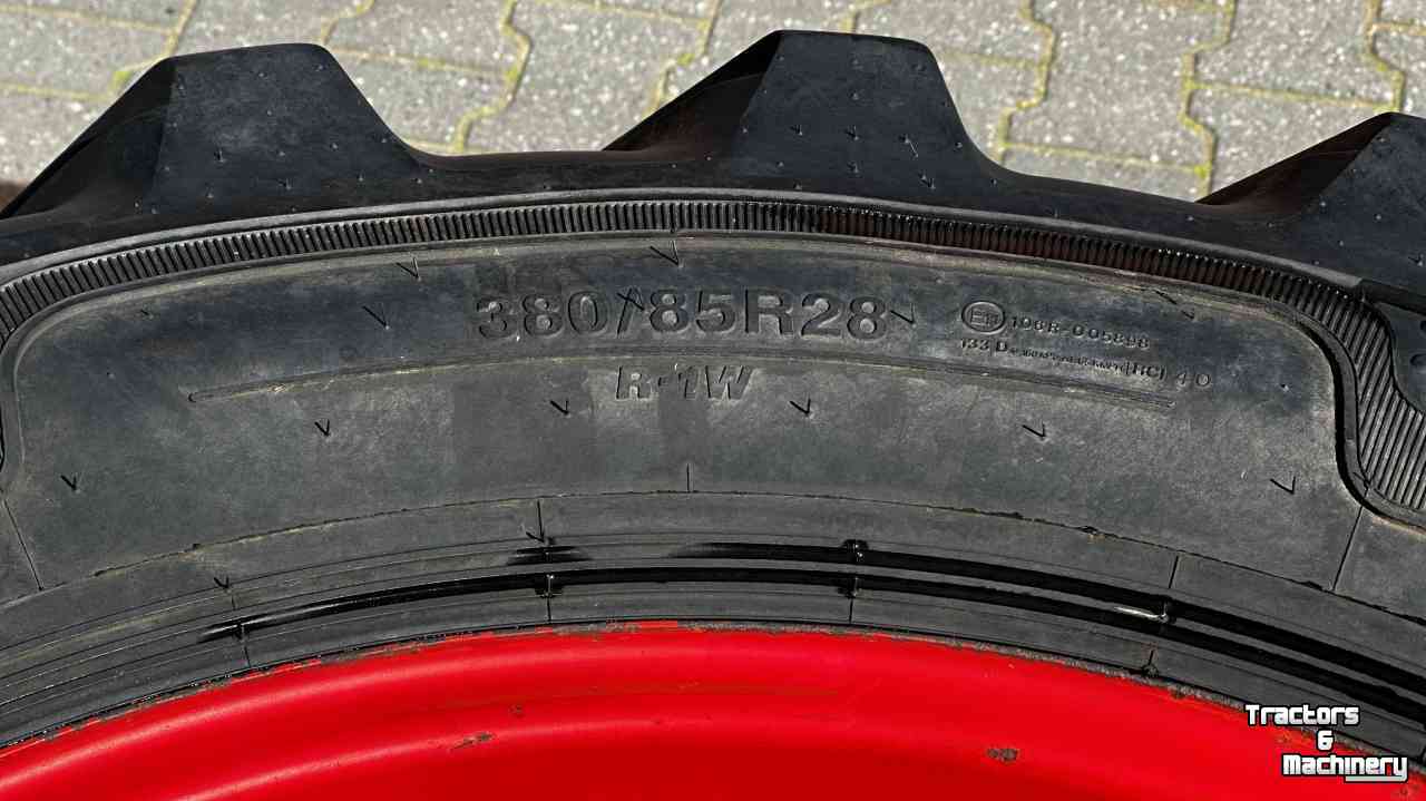 Wheels, Tyres, Rims & Dual spacers Alliance 380/85R28, Fendt 310,311,312