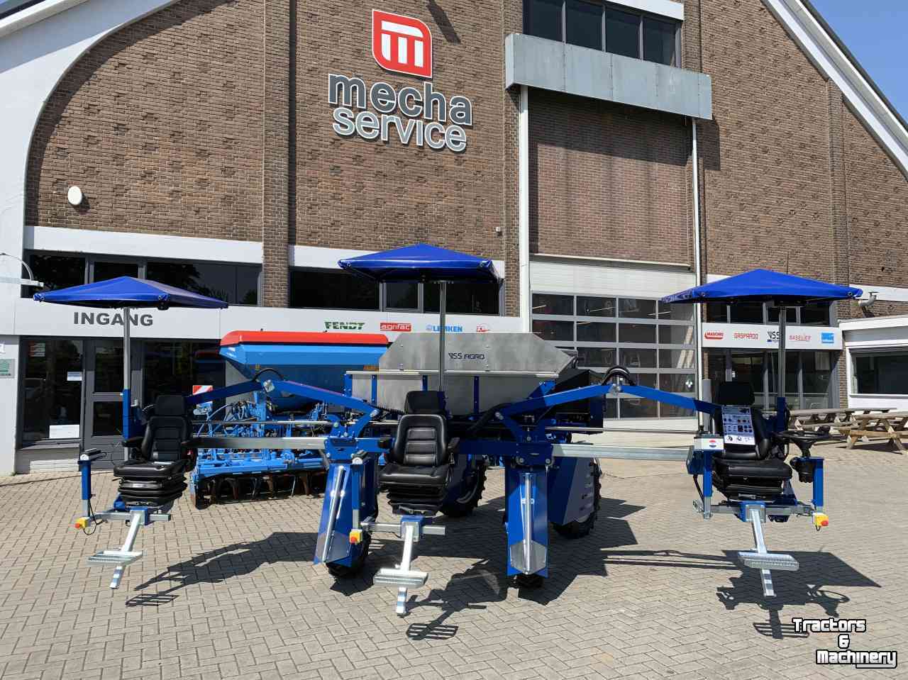Potato selection-cart VSS 4 wiel aangedreven aardappelselectiewagen, bouwjaar 2024.