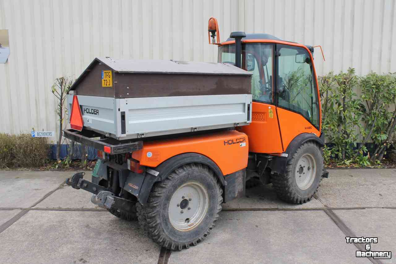 Horticultural Tractors Holder M480 werktuigdrager speciale smalspoortrekker kniktrekker Deutz motor