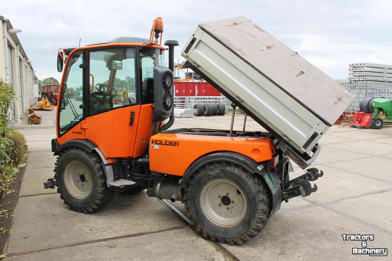 Horticultural Tractors Holder M480 werktuigdrager speciale smalspoortrekker kniktrekker Deutz motor