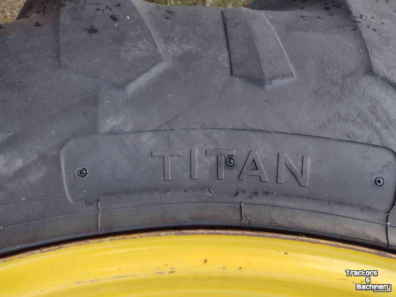 Wheels, Tyres, Rims & Dual spacers Titan 18,4R38