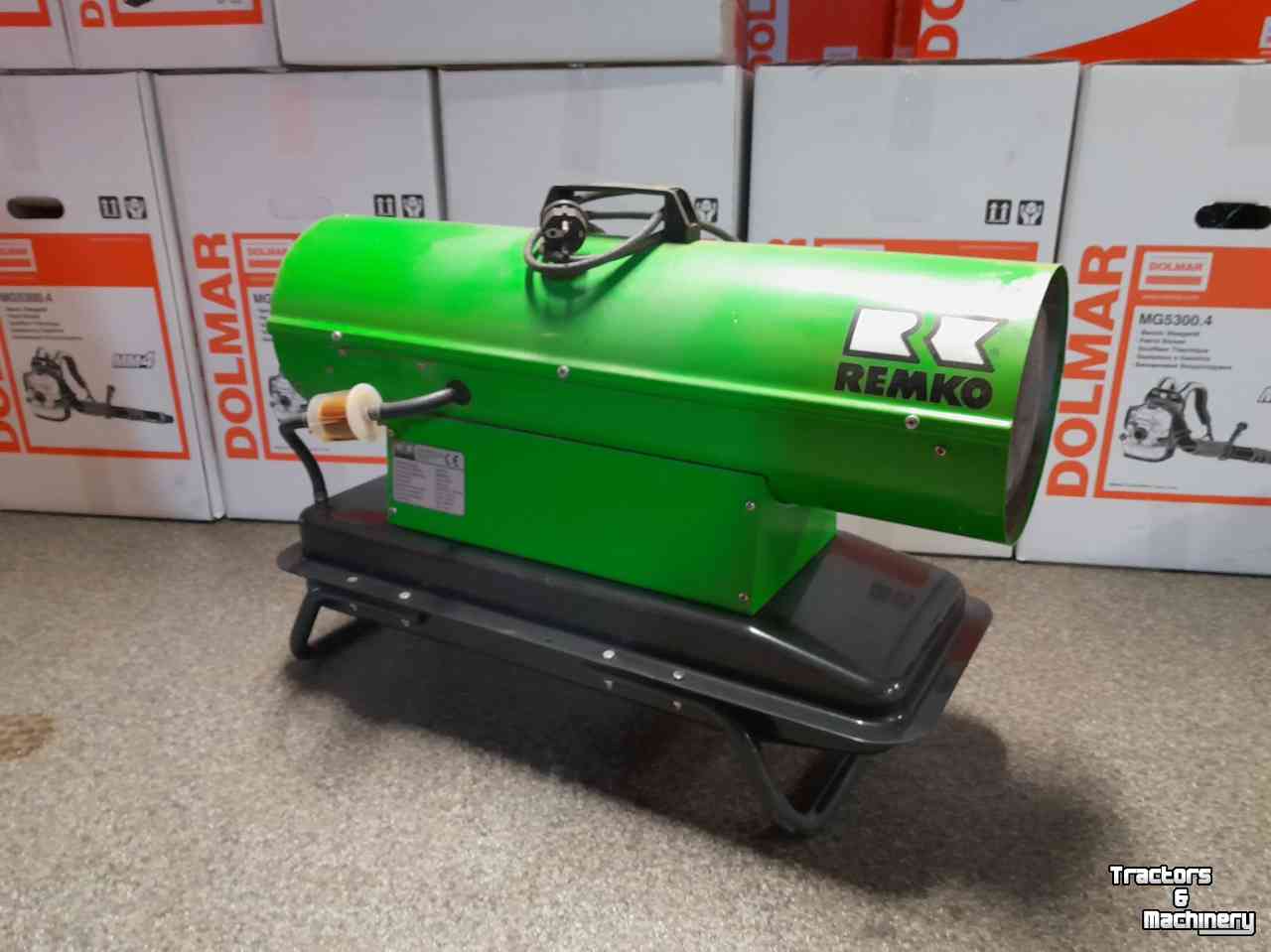 Other machines and accessories for the workshop and yard  Remko  DZH20 heteluchtkachel heteluchtkanon
