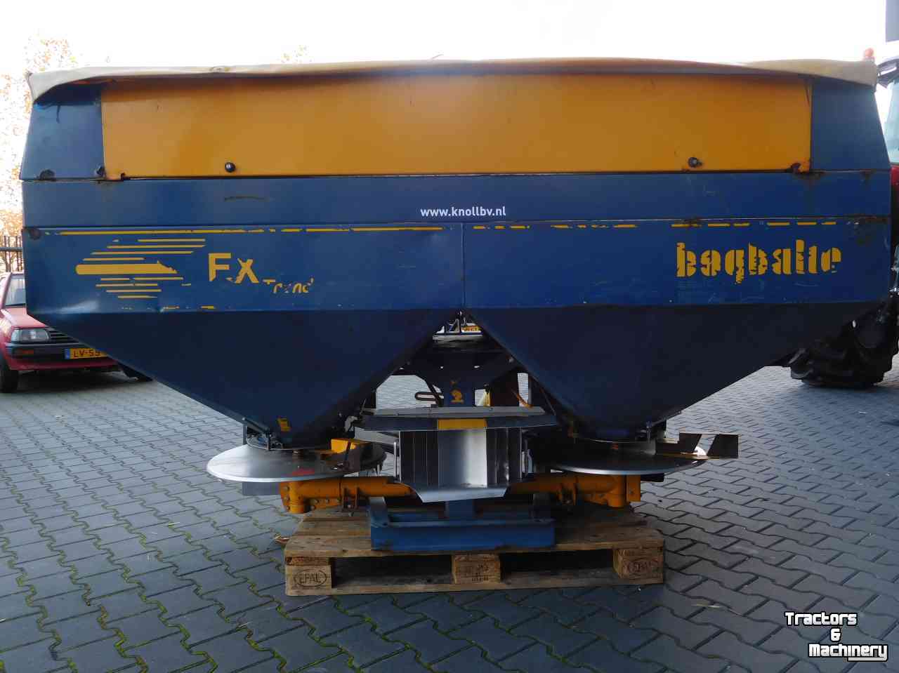 Fertilizer spreader Bogballe 2x kunstmeststrooier L2 & EX 1600
