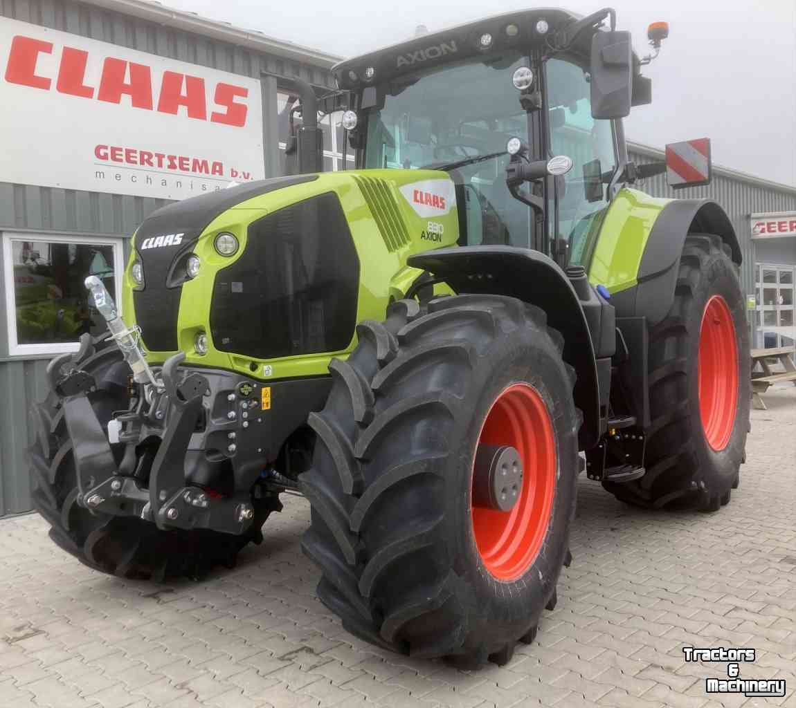 Tractor Claas Axion 830 C-Matic First Claas