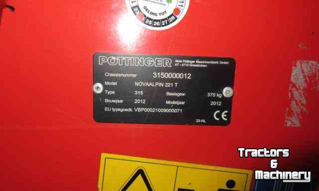 Mower Pottinger Novaalpin 221T