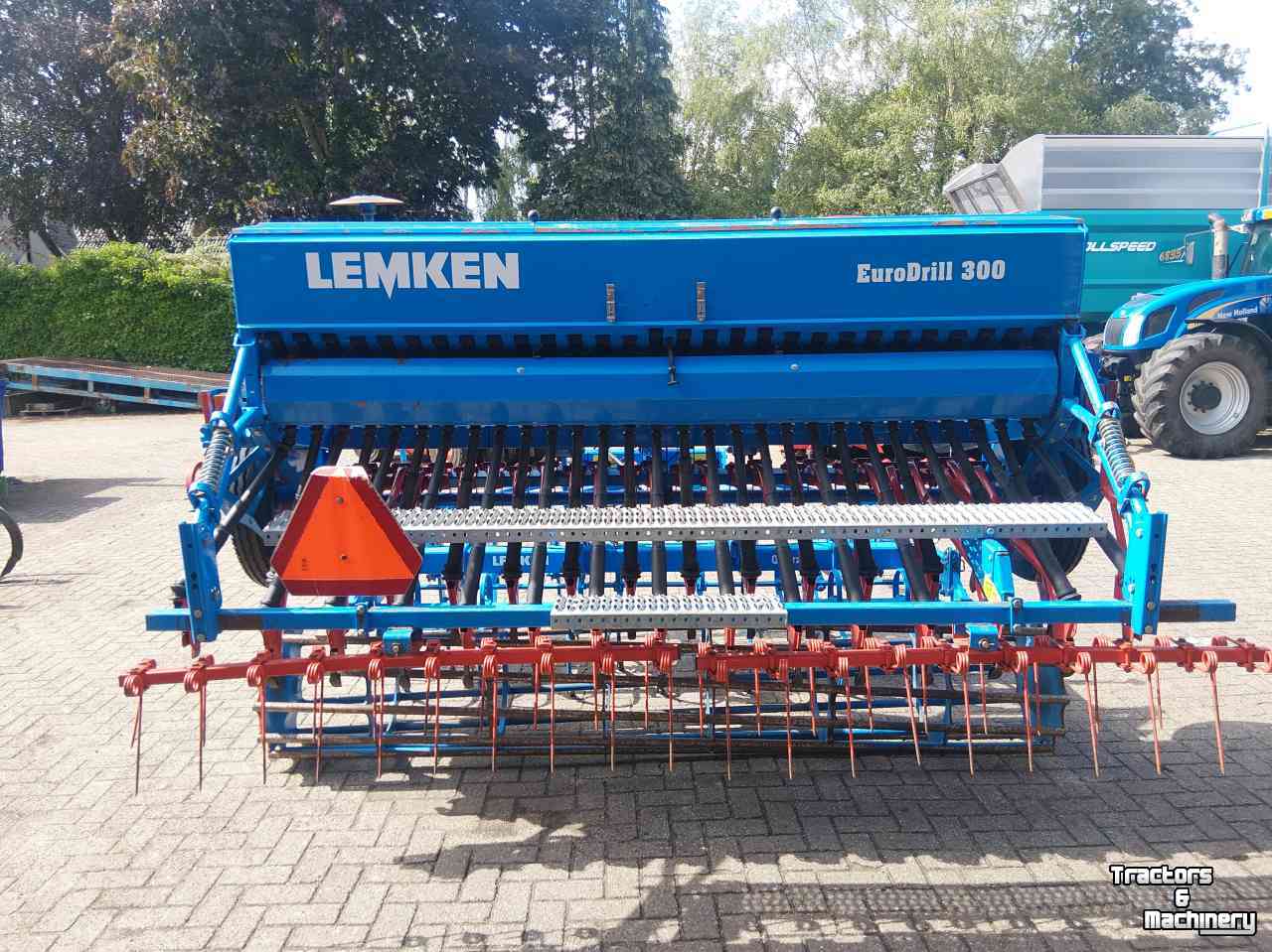 Seed Drill Combination Lemken Quarz 7/300 met Lemken Eurodrill 300/29R Zaaimachine