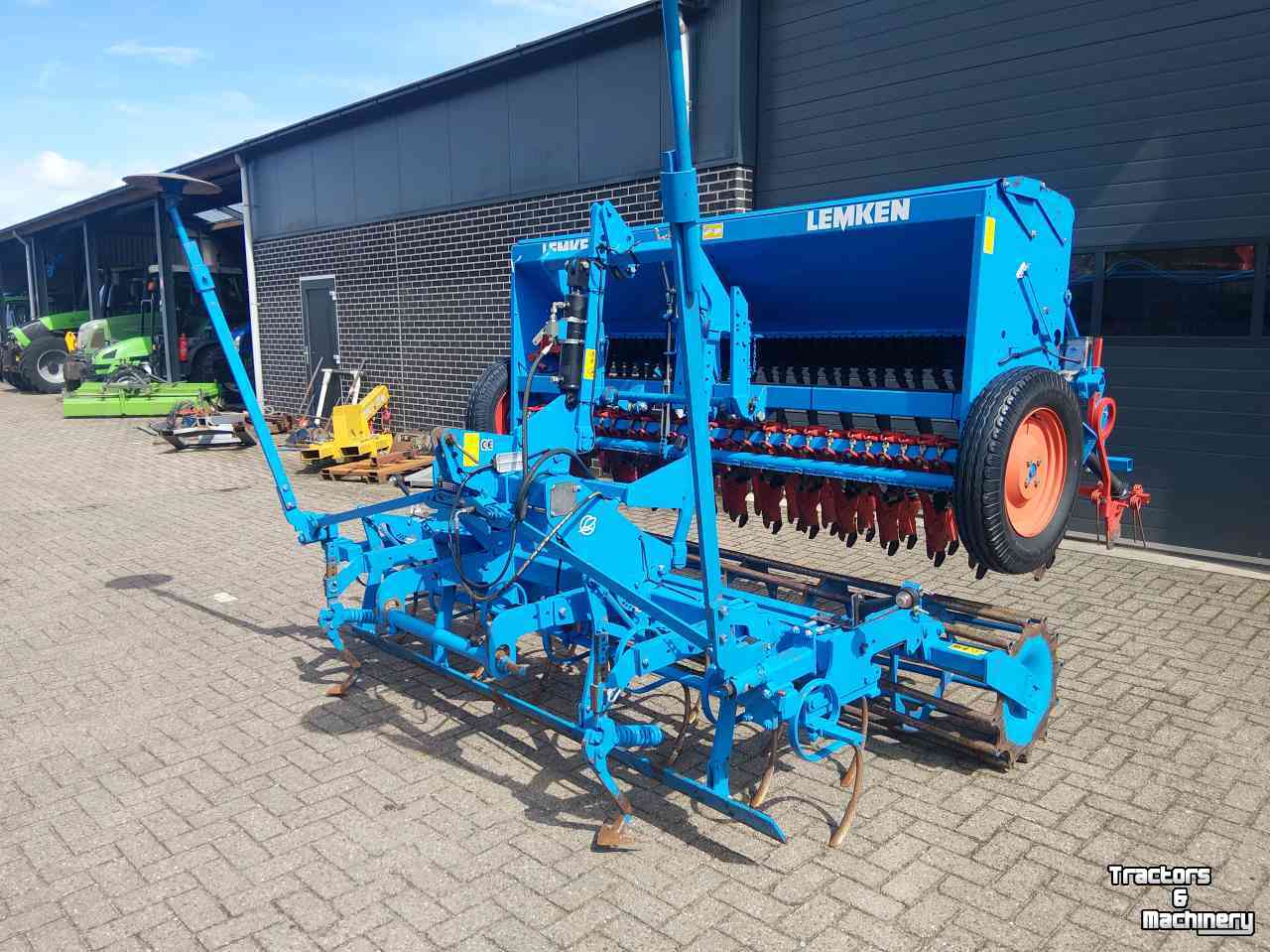 Seed Drill Combination Lemken Quarz 7/300 met Lemken Eurodrill 300/29R Zaaimachine