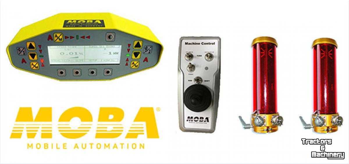 Scrapers  MOBA GS506 Machine Control voor Levellers en Kilverbakken