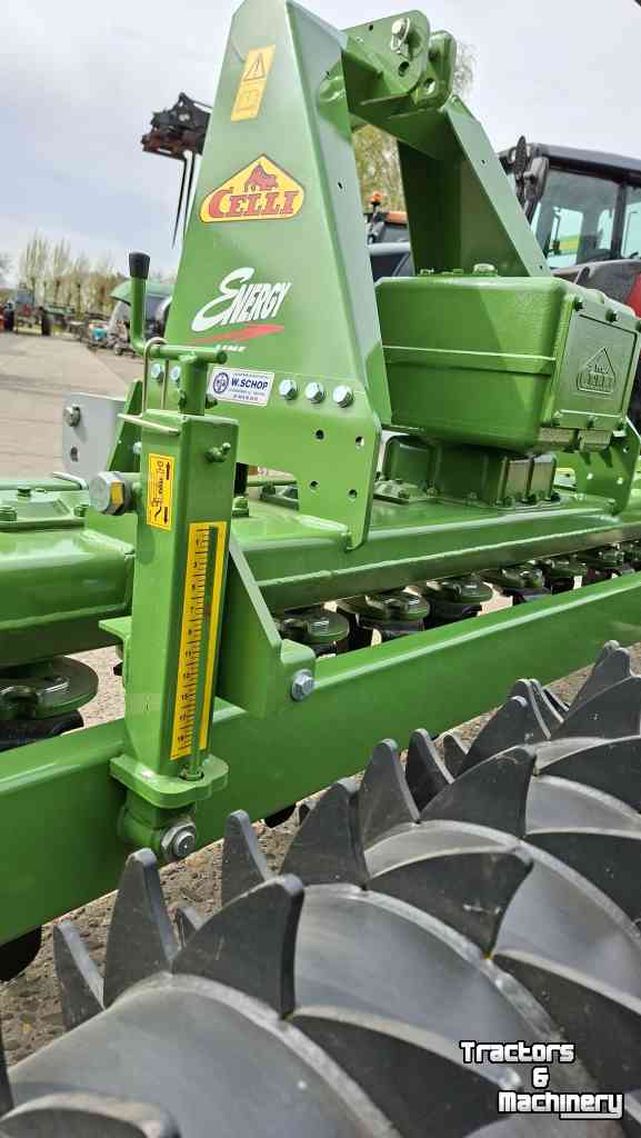 Rotary Harrow Celli Energy 300 kopeg met pakker-rol