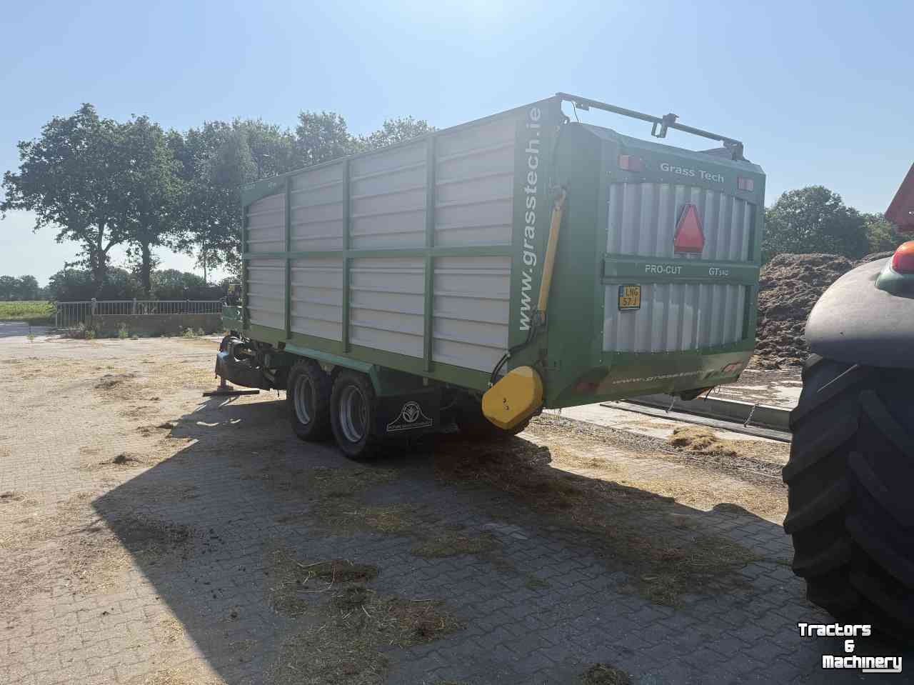 Self-loading wagon  Future Grass technologie GT140