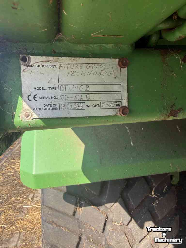Self-loading wagon  Future Grass technologie GT140