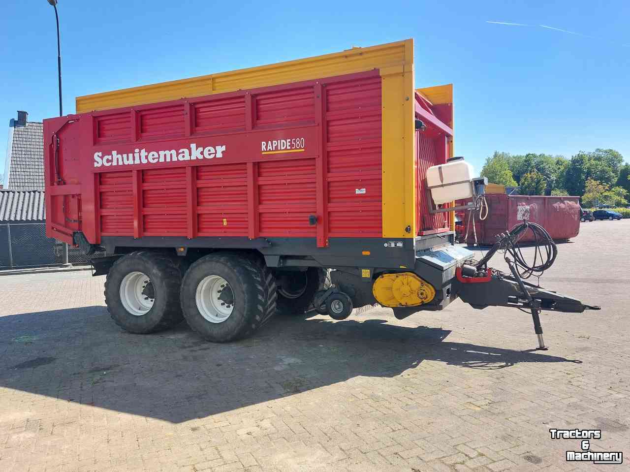 Self-loading wagon Schuitemaker Rapide 580S opraapwagen