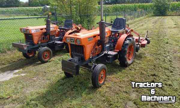 Horticultural Tractors Kubota B 7001 E en B 6001 2WD SmalspoorTractoren