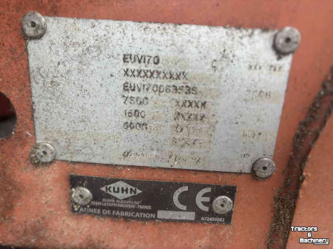Vertical feed mixer Kuhn Mengwagen