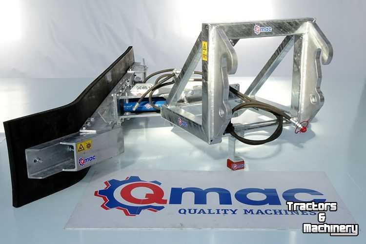 Other agricultural transport equipment and accessories Qmac Modulo rubber mud scraper blade 2.40 mtr hookup JCB Quick Hitch